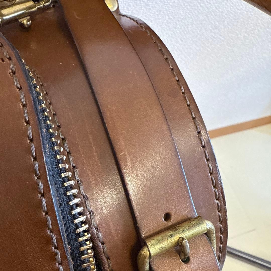 （8/11まで値下げ）　ヘルツ　ドラム型　2way ショルダーバッグ（A-89）