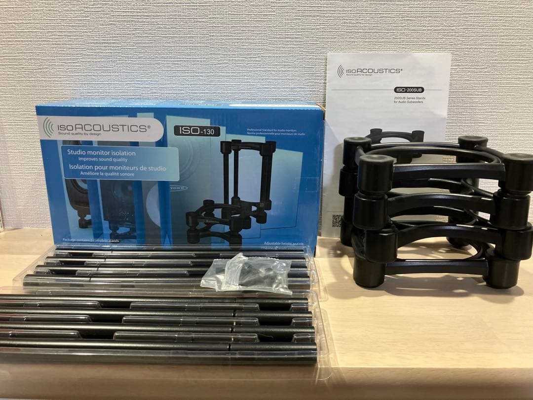 【美品】スピーカースタンド ISO-130 ISO Acoustics