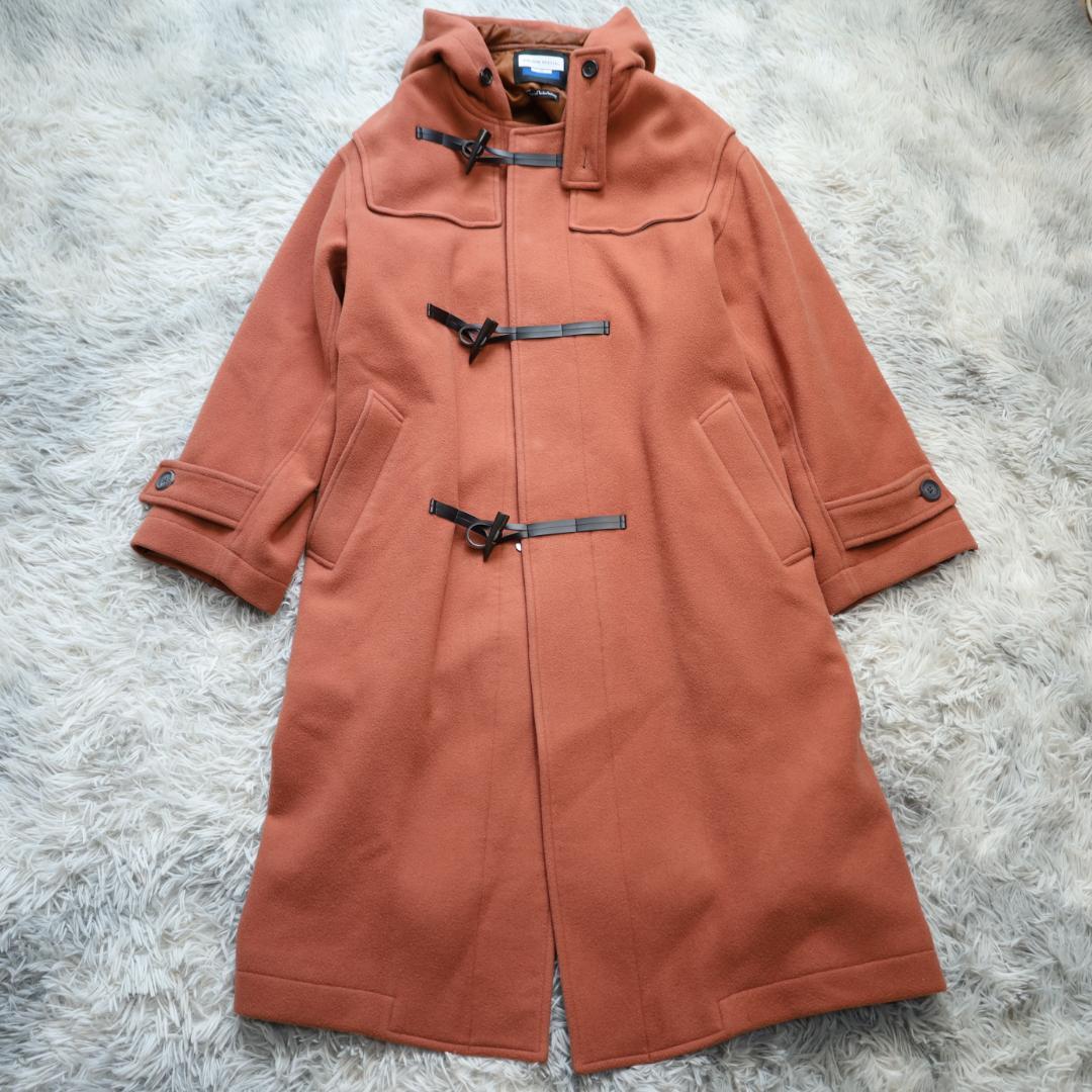 メゾンスペシャルピュアウールダブルクロスメルトンプライムオーバーダッフルコート