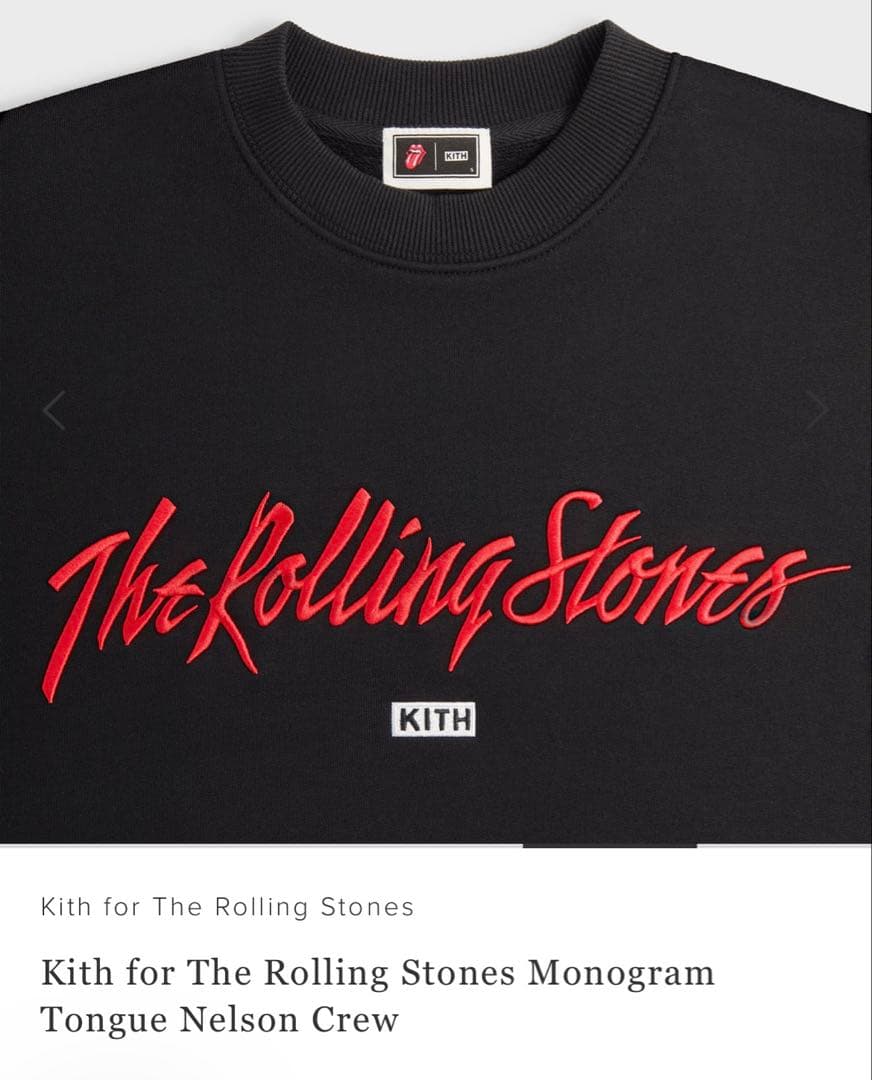 美品✨Kith for The Rolling Stones スウェット