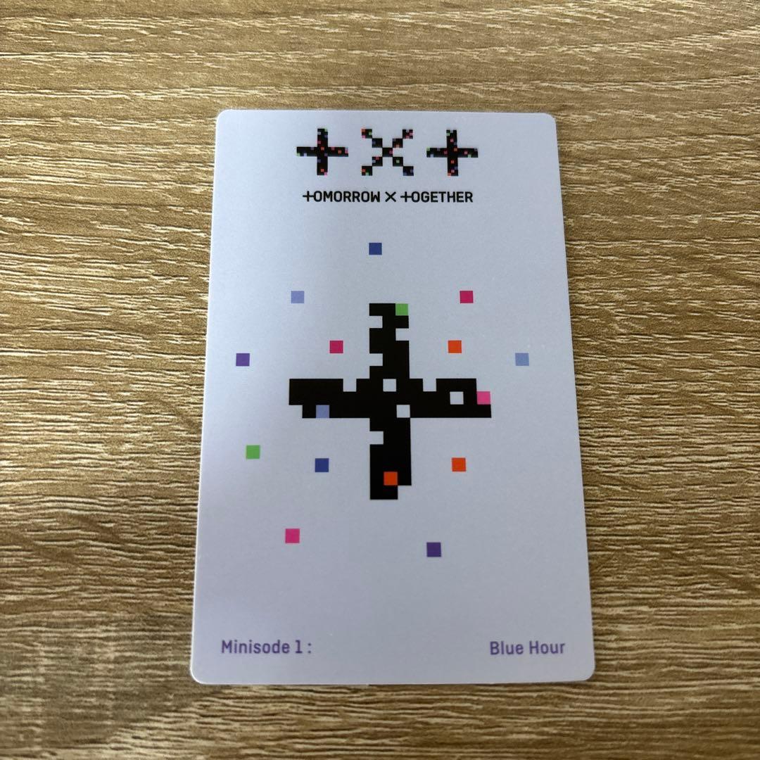 TXT ヨンジュン blue hour ラキドロ トレカ SOUNDWAVE