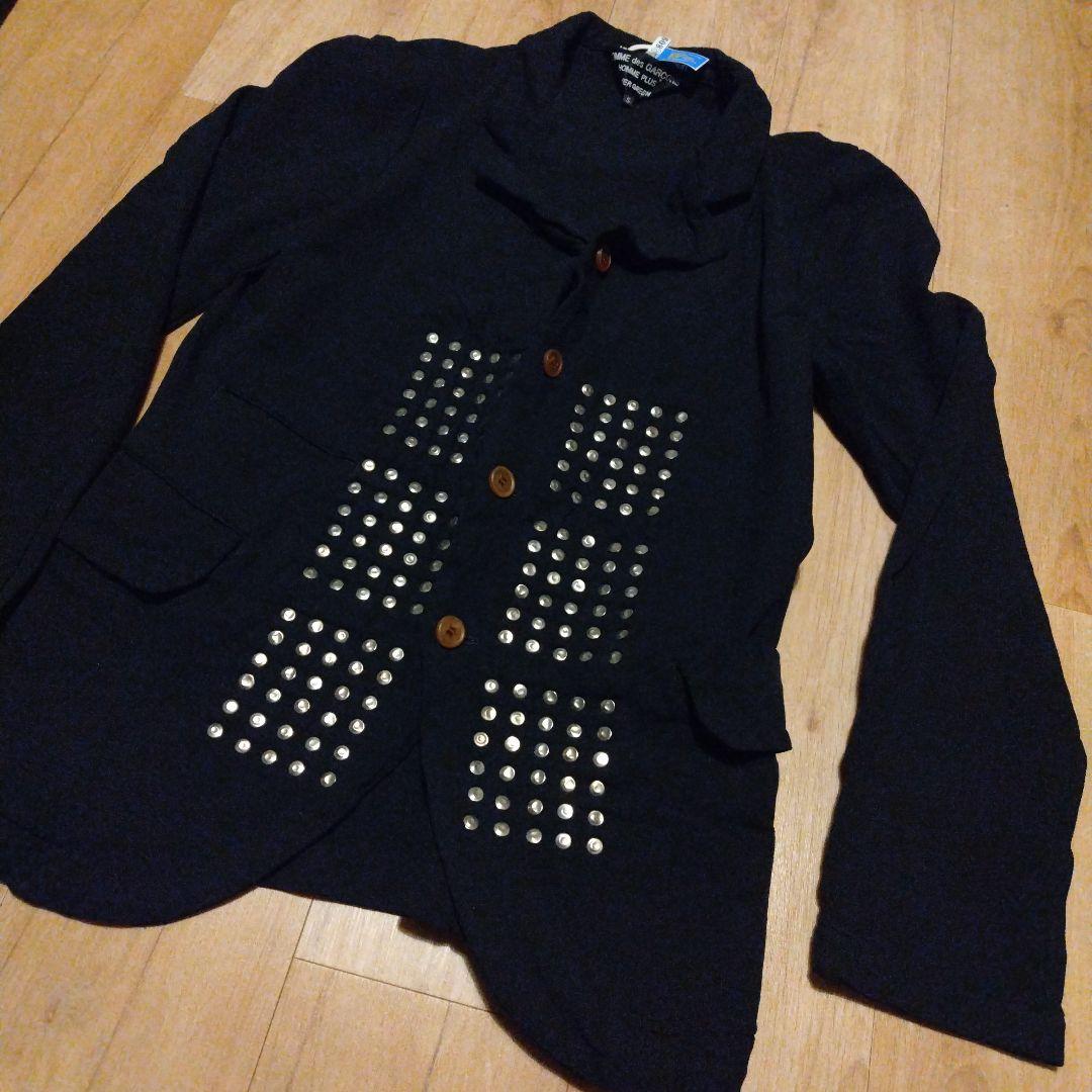 ぬぬぬ ギャルソン オムプリュス スタッズテーラードジャケット