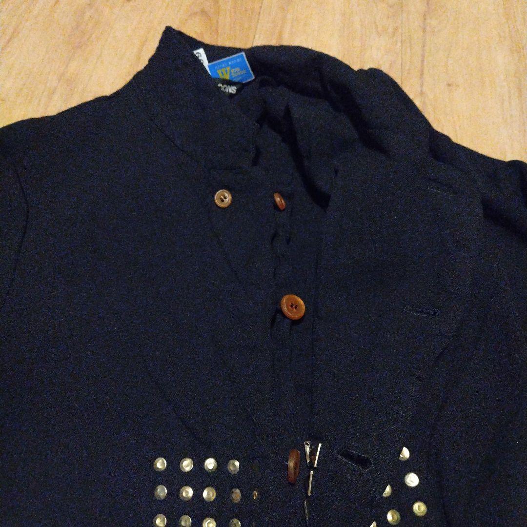 ぬぬぬ ギャルソン オムプリュス スタッズテーラードジャケット