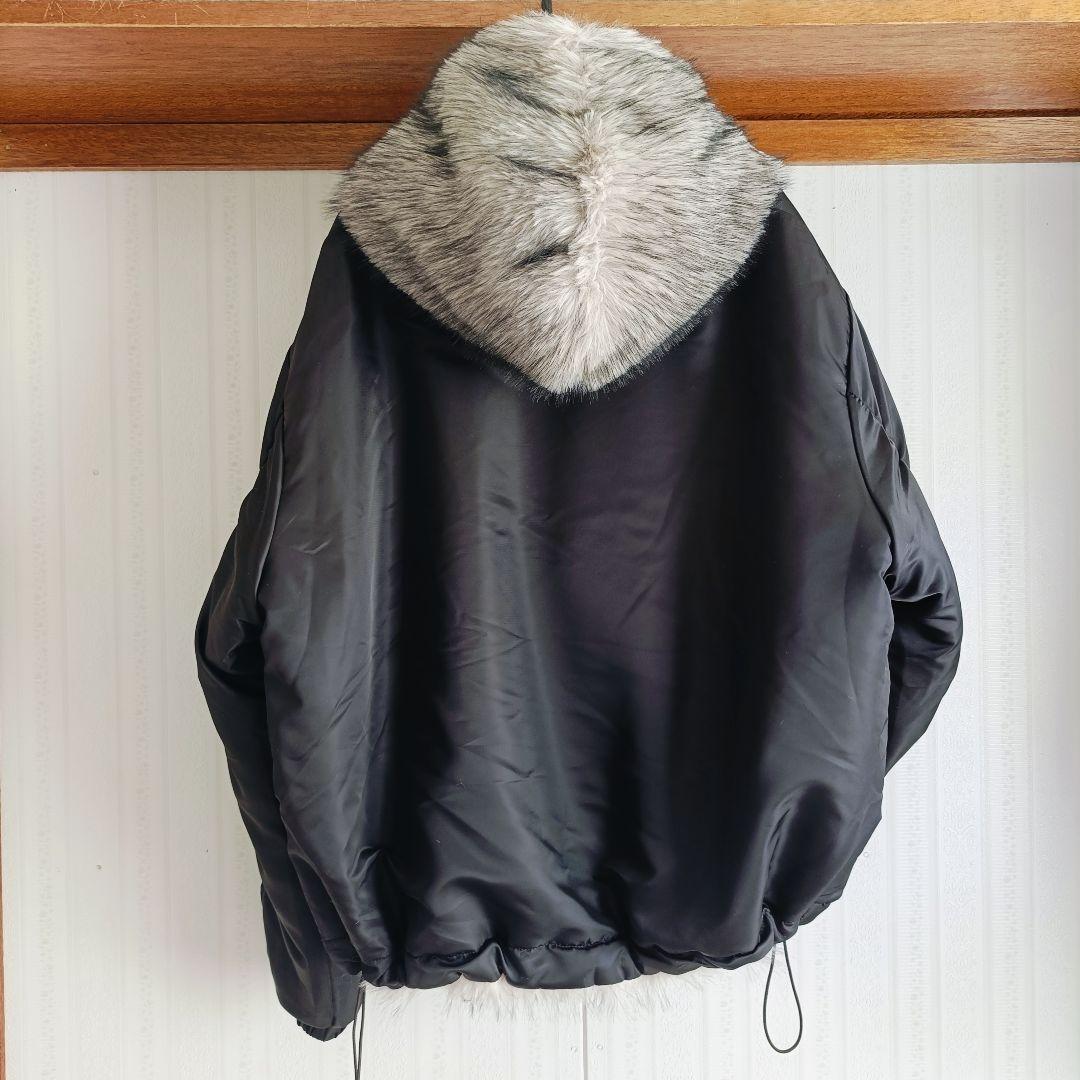 who's who gallery ブルゾン リバーシブルファー フーズフー