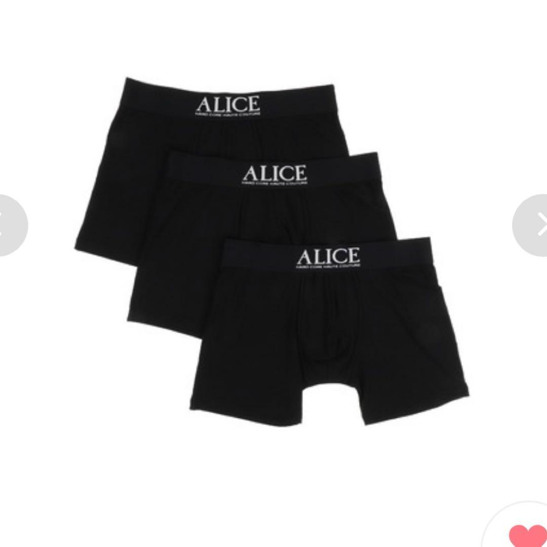 ALICE HOLLYWOOD ATELIER LOGO BRIEFS 3枚