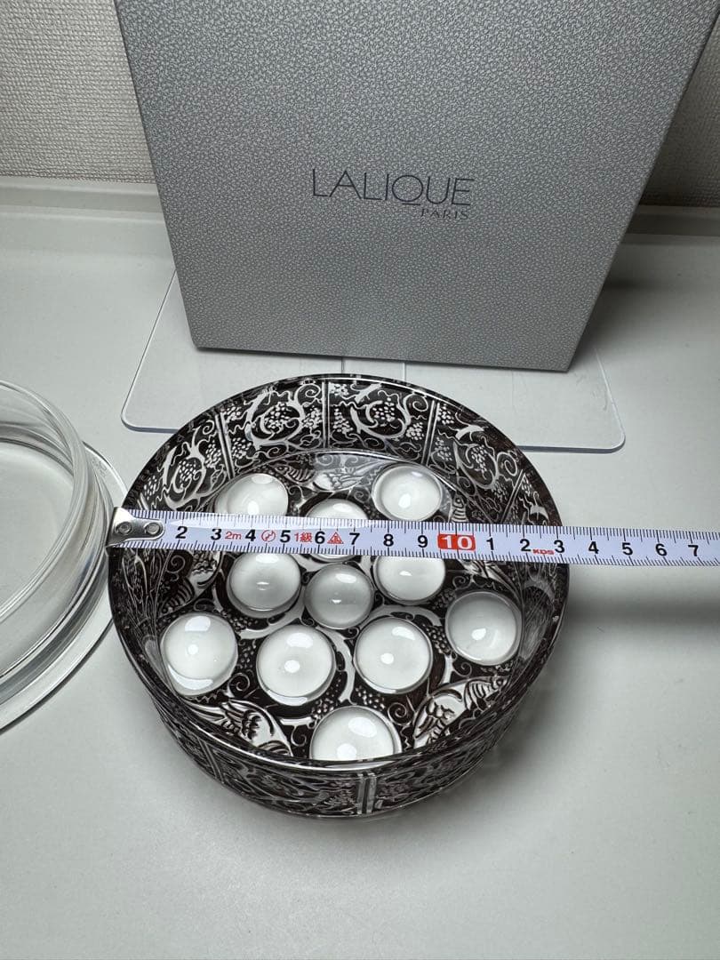 ラリック LALIQUE ロジェ パチネ 小物入れ オブジェ クリスタル✨