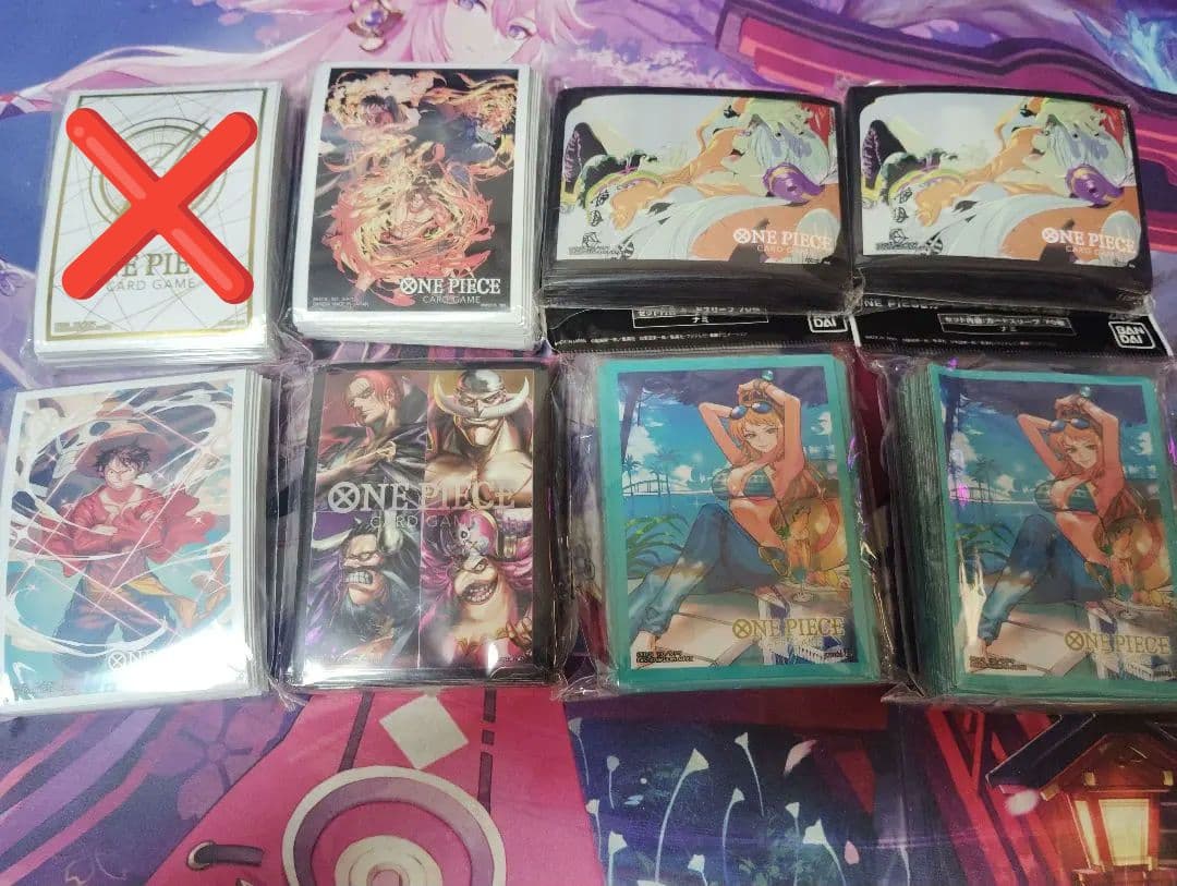 ONE PIECE カードゲーム スリーブ 公式 バラ売り可