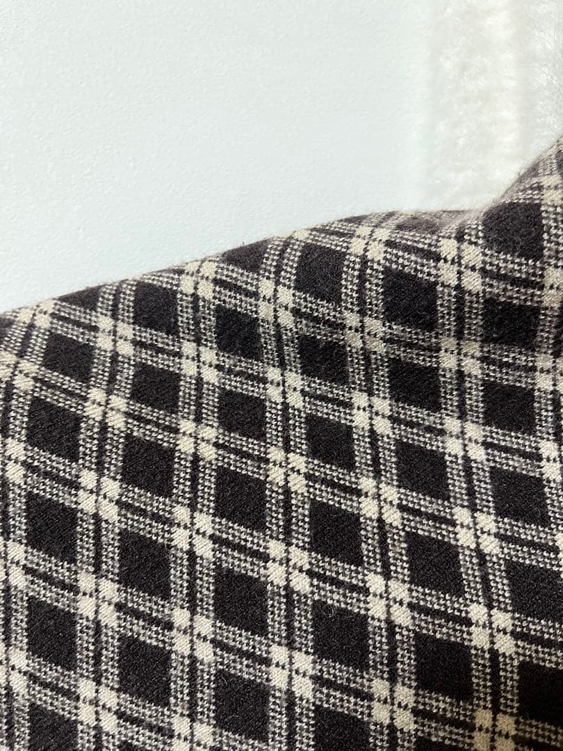 【最終値下げ】LIP SERVICE フェザーチェックアンサンブルワンピース