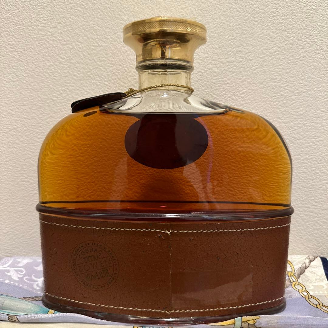 新年会に高級なお酒BOWEN EXTRAコニャック レザーラッピング