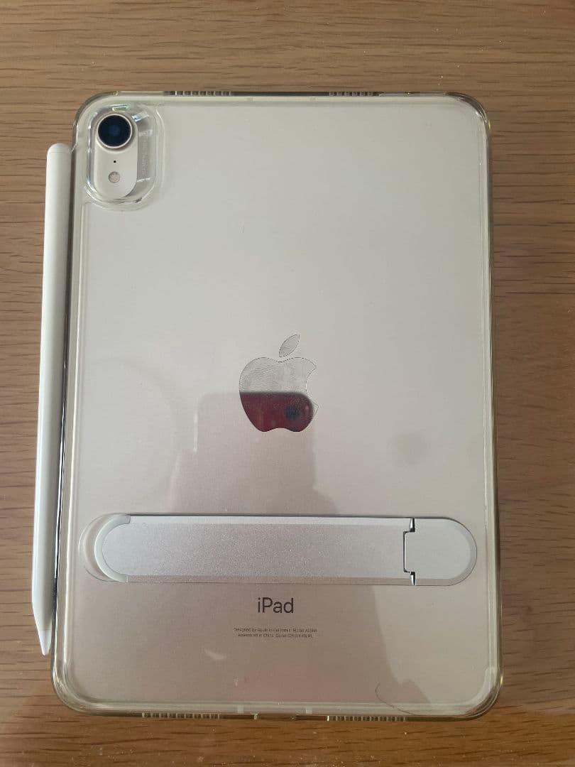 な*つ様 iPadmini 第六世代 セルラー256GB　ペン、 クリアケース付