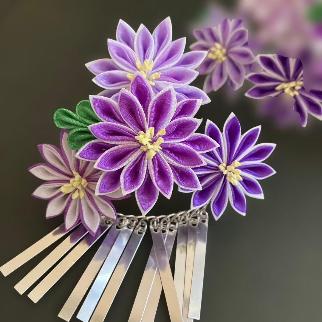 ノエル様ご注文　つまみかんざし　七五三　舞妓さんみたい！