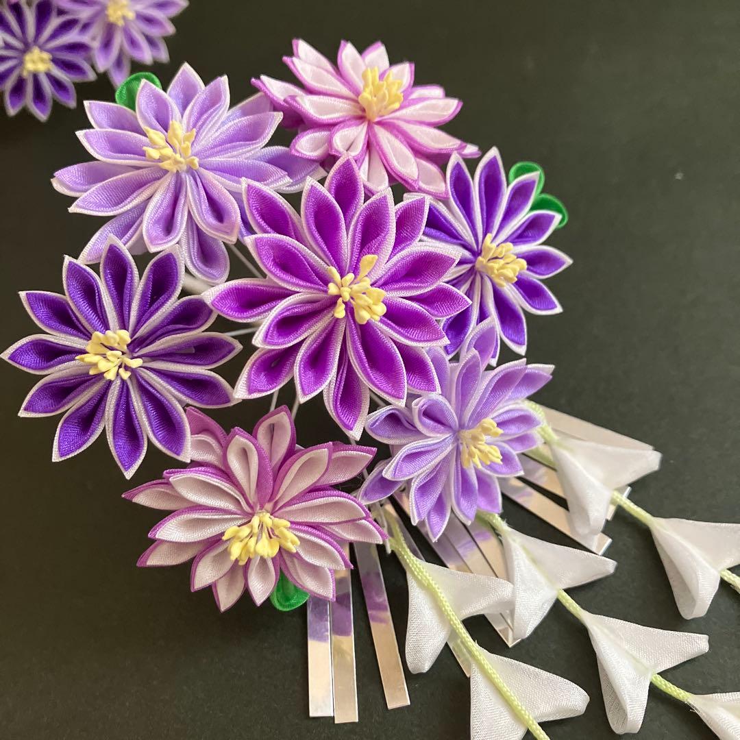 ノエル様ご注文　つまみかんざし　七五三　舞妓さんみたい！