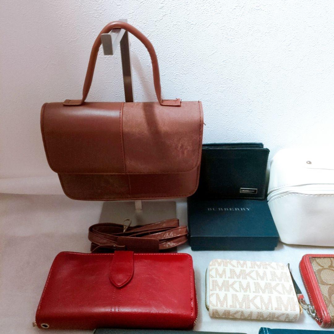 【10点まとめ売り】BURBERRY、COACH、BALLY、 財布 バッグ