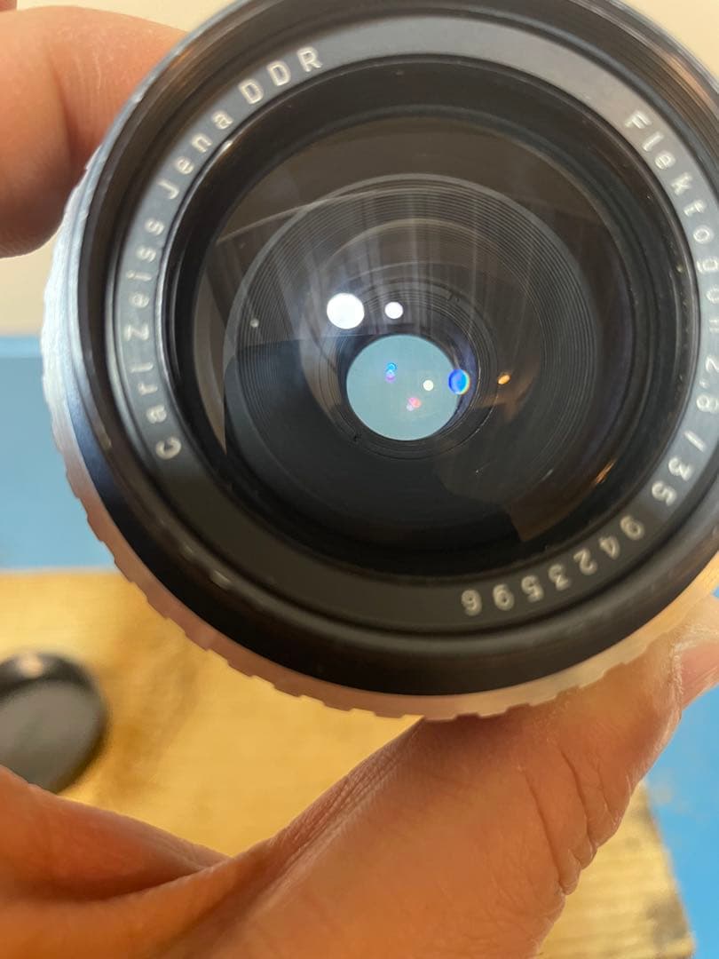 ケース付Carl Zeiss Jena Flektogon 35mm f2.8