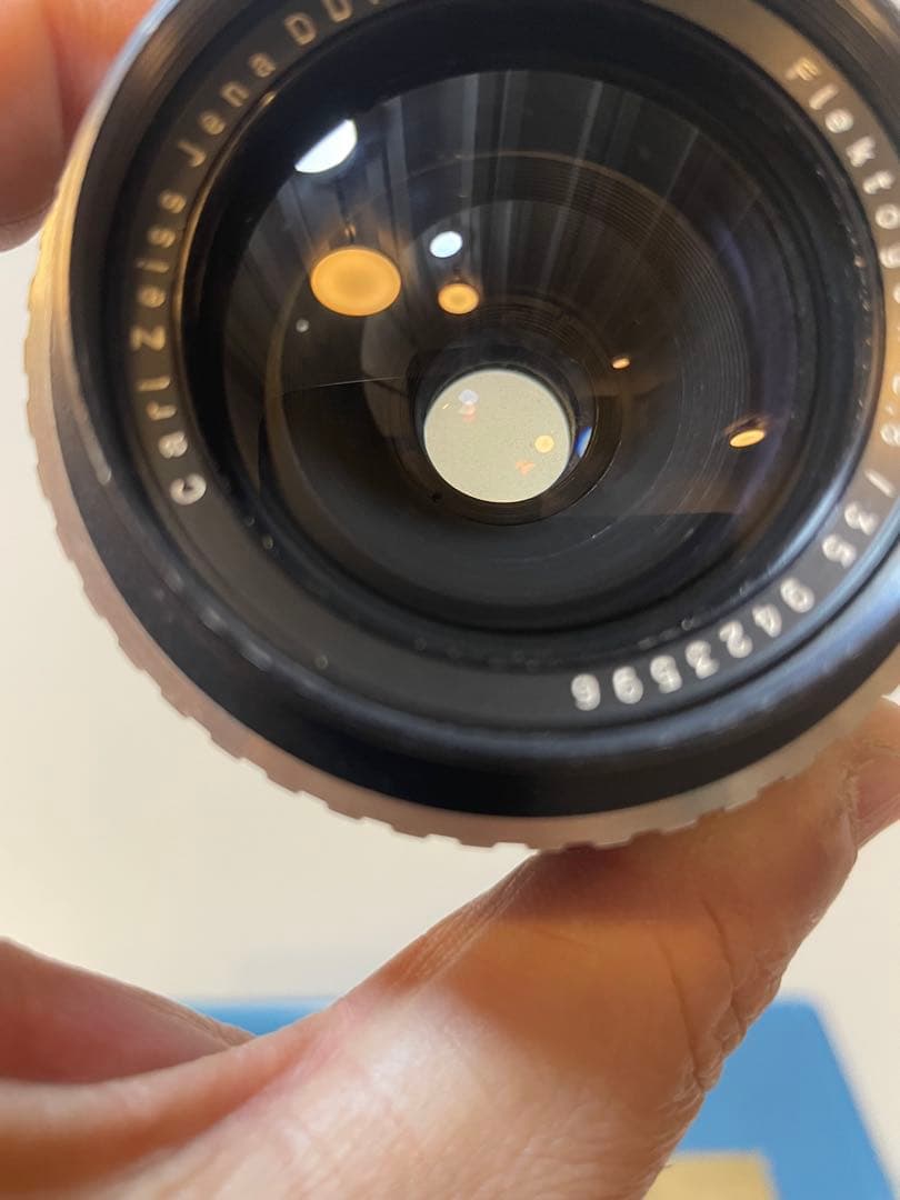 ケース付Carl Zeiss Jena Flektogon 35mm f2.8