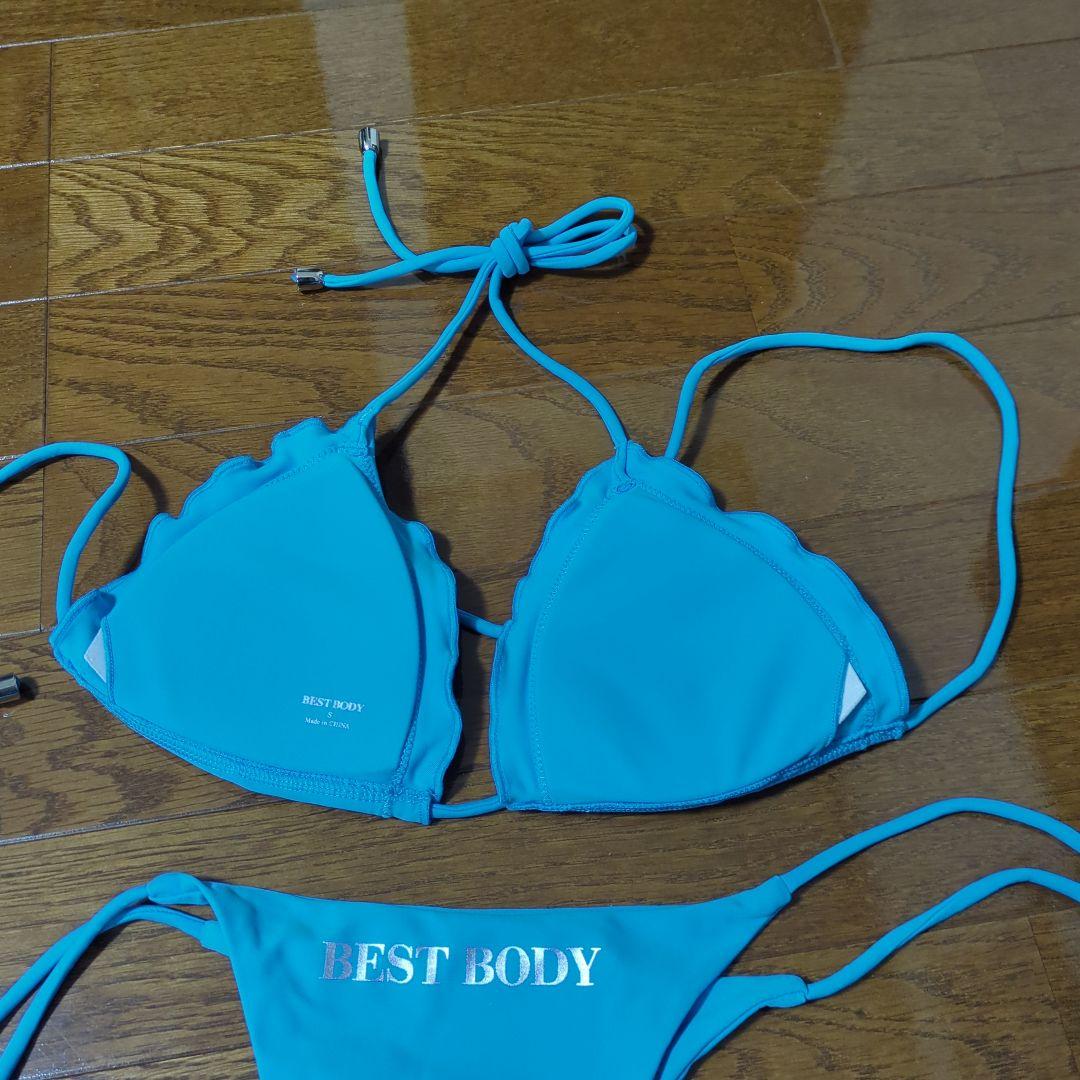 ベストボディジャパン公式決勝用ビキニ 水色　Sサイズ