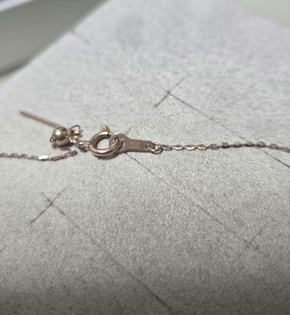 ete K18MPG ミラーカットチェーン ネックレス