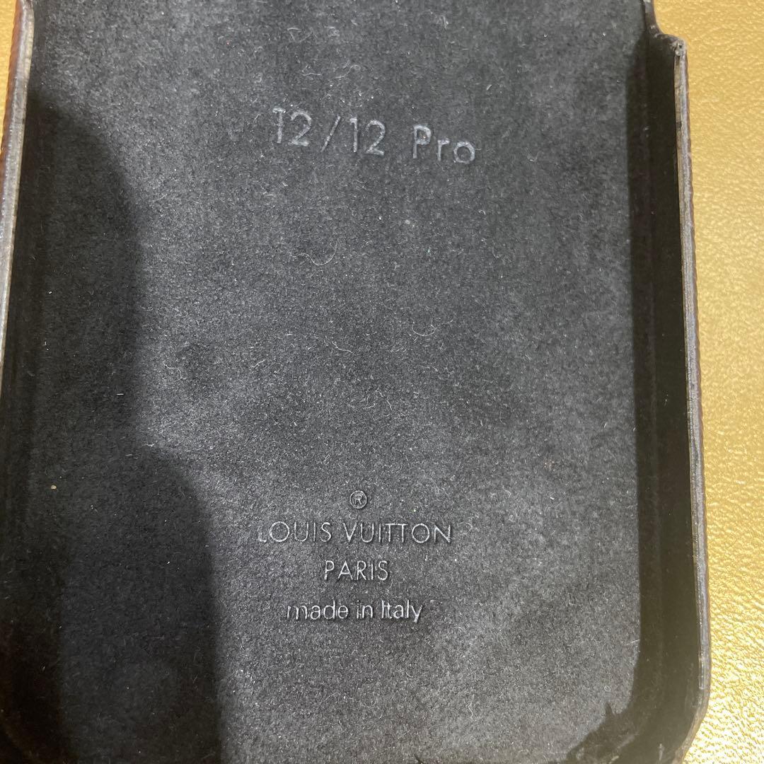 LV ルイヴィトン12Pro携帯カバー　本物➕おまけ付き