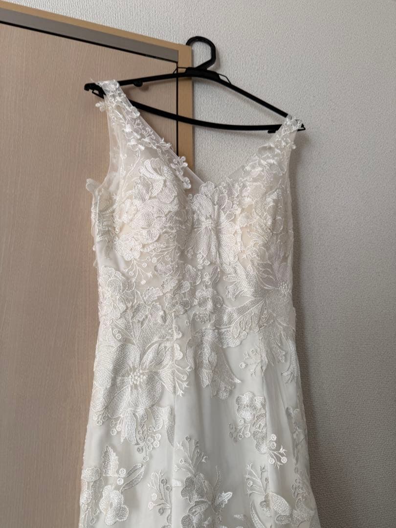 週末値下げ　DRESSPRODUCTION 刺繍レース　ソフトマーメイド　結婚式