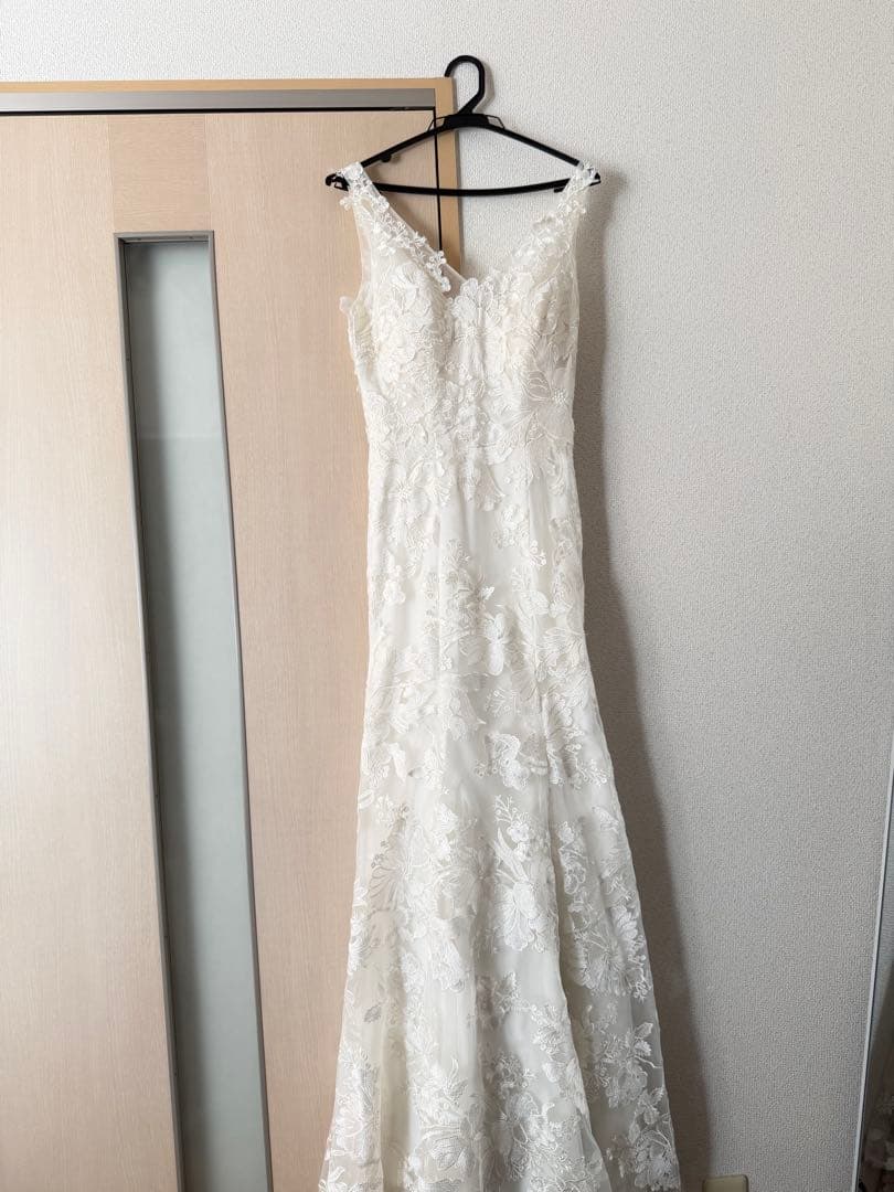 週末値下げ　DRESSPRODUCTION 刺繍レース　ソフトマーメイド　結婚式