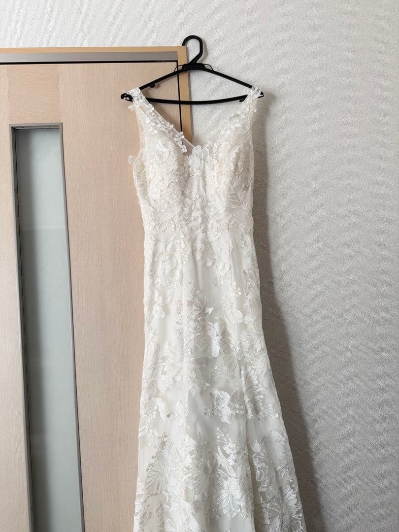 週末値下げ　DRESSPRODUCTION 刺繍レース　ソフトマーメイド　結婚式