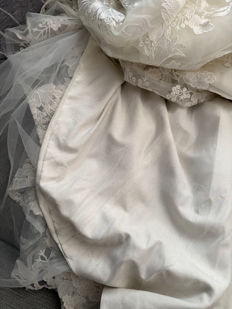 週末値下げ　DRESSPRODUCTION 刺繍レース　ソフトマーメイド　結婚式