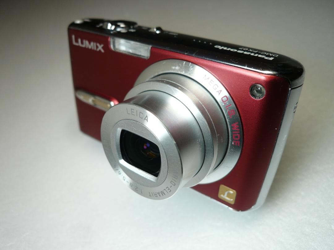 LUMIX★DMC-FX07⭐️極美品⭕️安心の実働品★エンジ色
