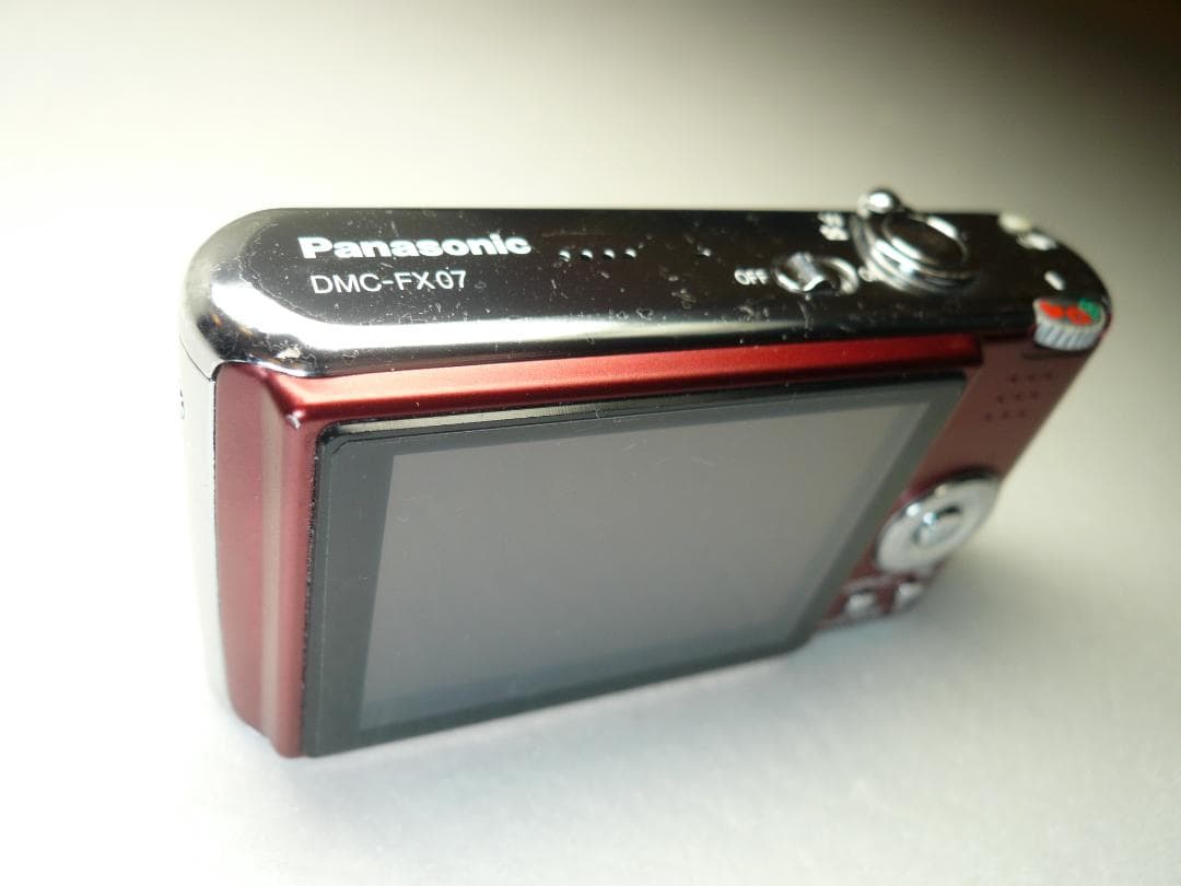 LUMIX★DMC-FX07⭐️極美品⭕️安心の実働品★エンジ色