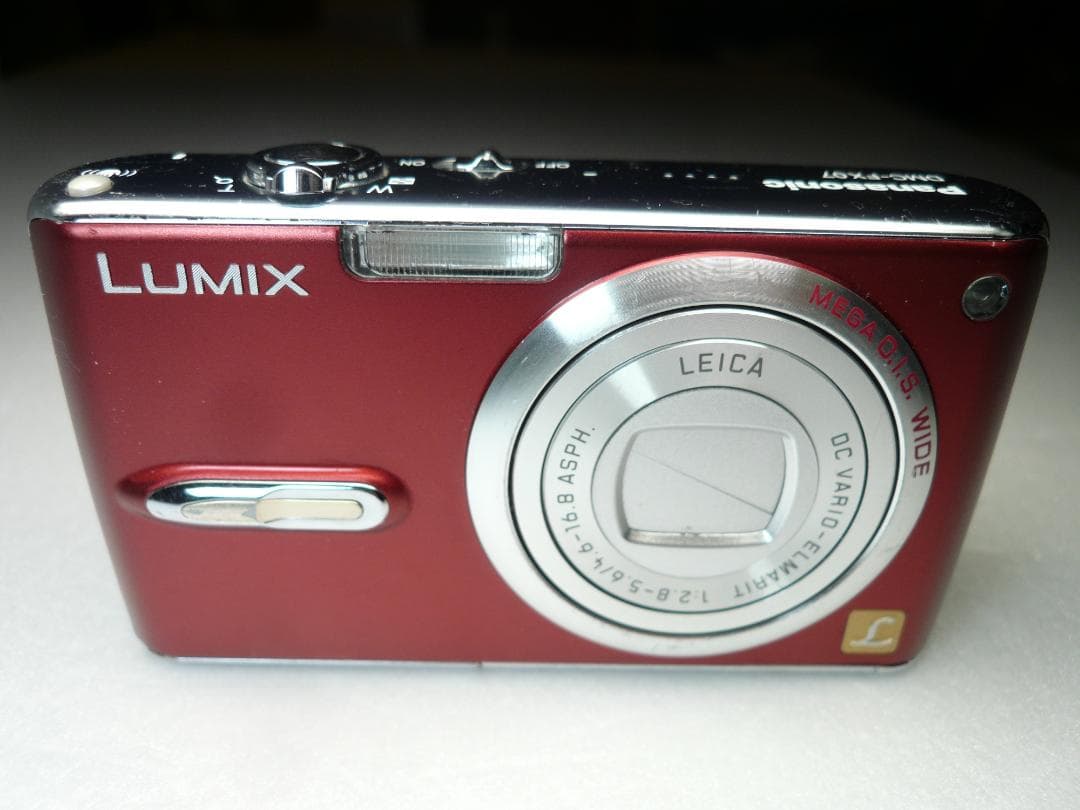 LUMIX★DMC-FX07⭐️極美品⭕️安心の実働品★エンジ色