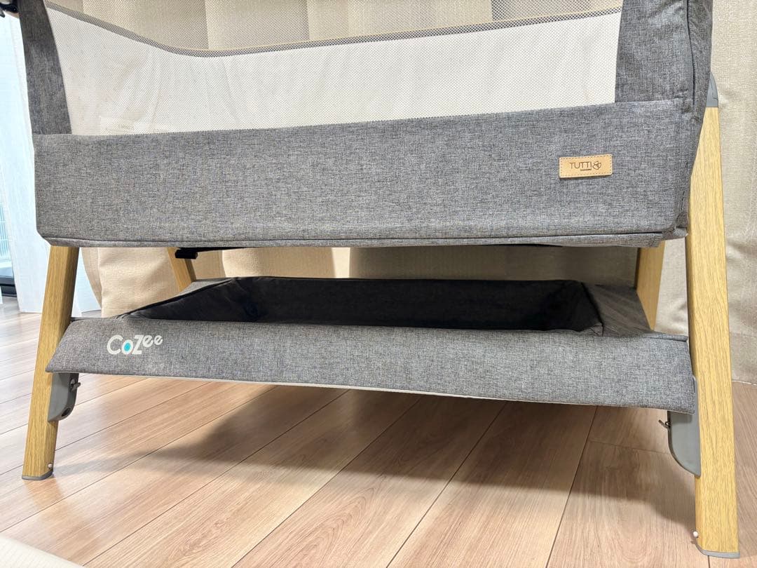 KATOJI TUTTI CoZee ベビーベッド 折りたたみ マットレス付き