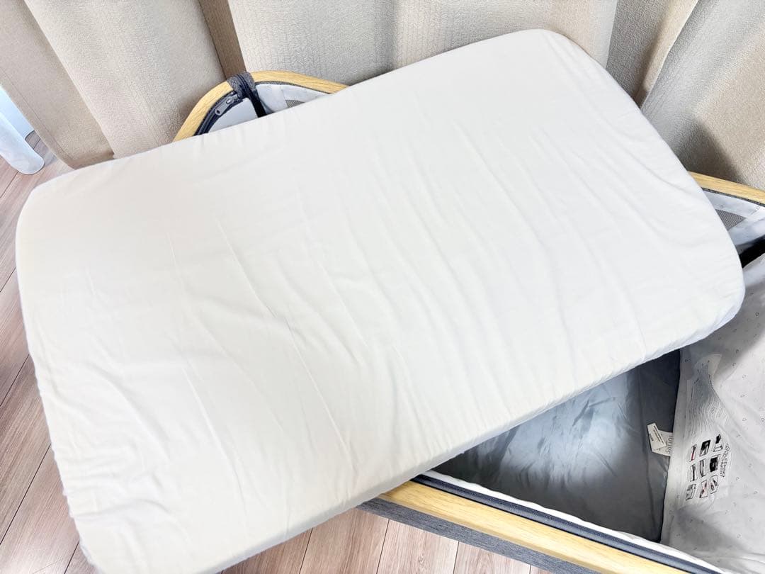 KATOJI TUTTI CoZee ベビーベッド 折りたたみ マットレス付き