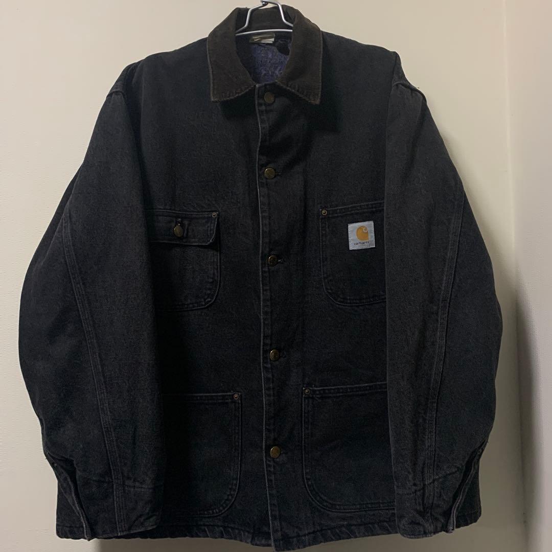 Carhartt カーハート　ミシガンチョアコート　ブラックデニム