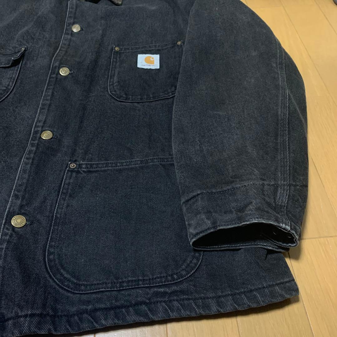 Carhartt カーハート　ミシガンチョアコート　ブラックデニム