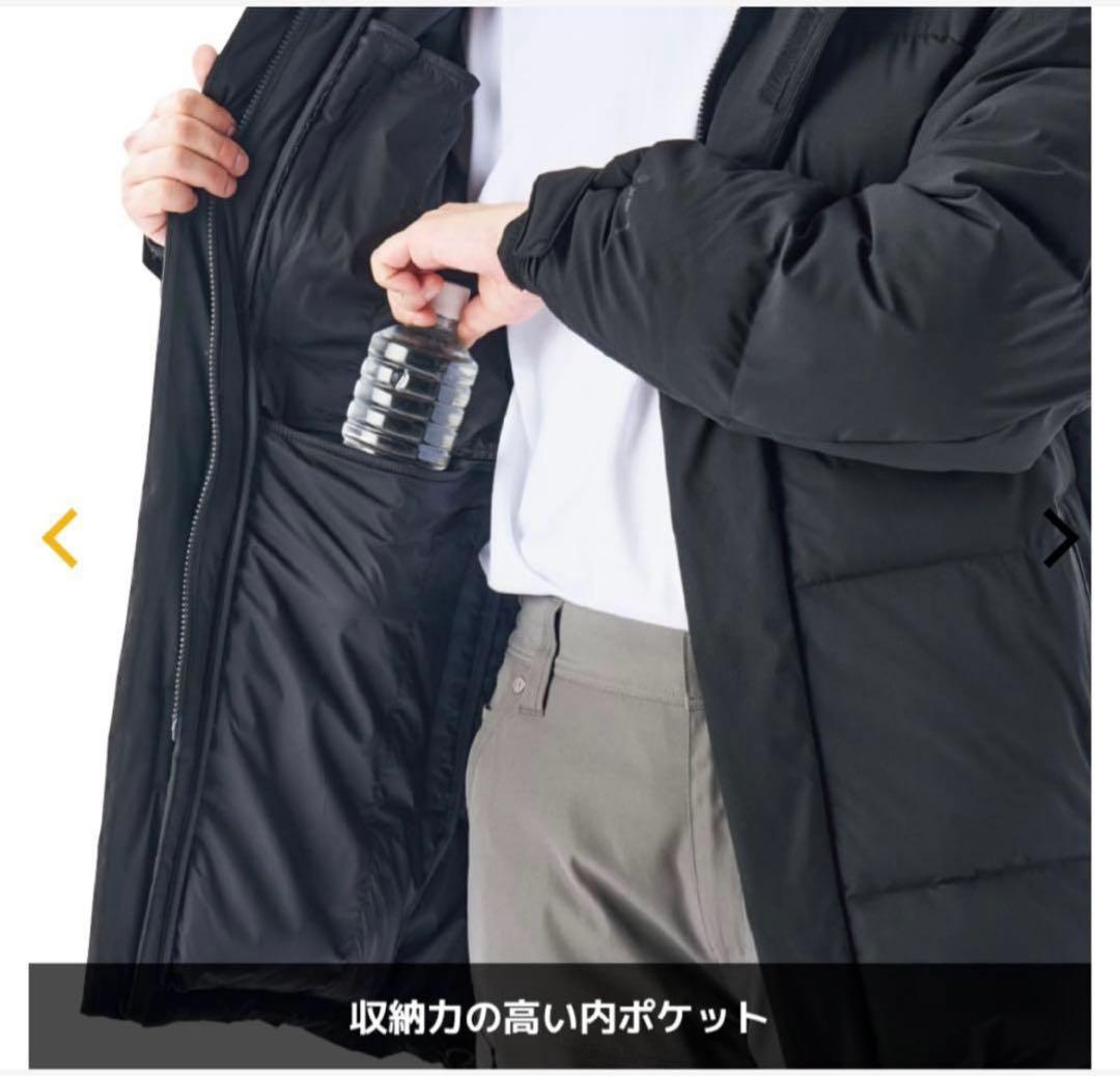 エックスシェルター(R)断熱αプレミアムギガパフダウンコート ブラックL