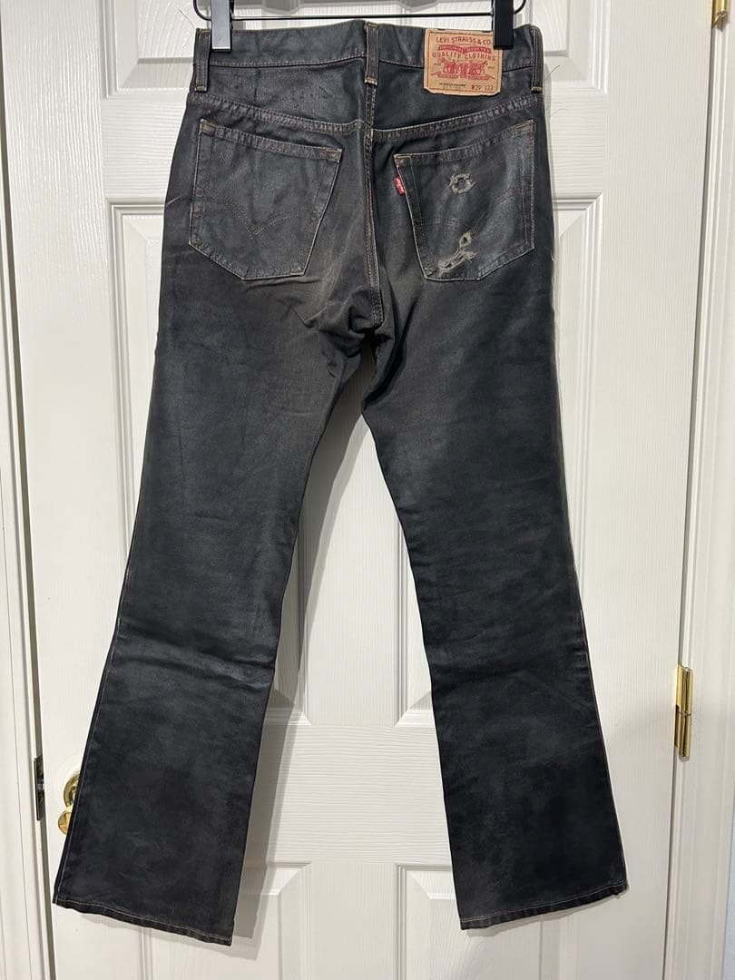Levis 517-03 コーティングデニム 29 ブラック 270A35