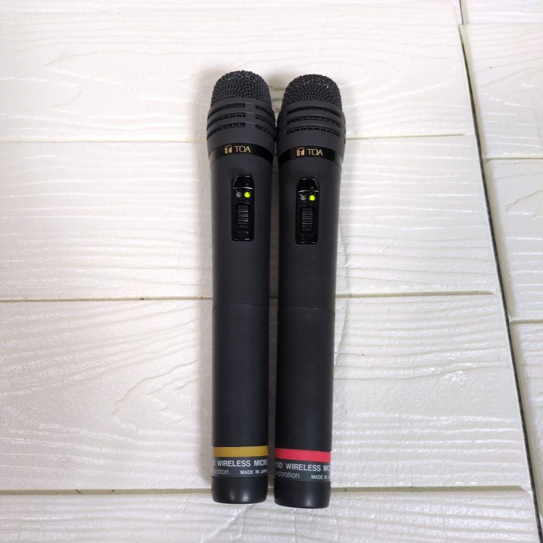 ★専用商品★【美品] TOA wm-1200 2本セット　ワイヤレスマイク