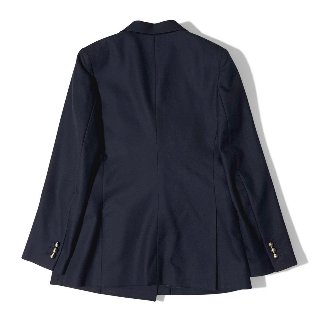 極美品✨️25AW　エストネーション　Super140　ダブルジャケット　濃紺