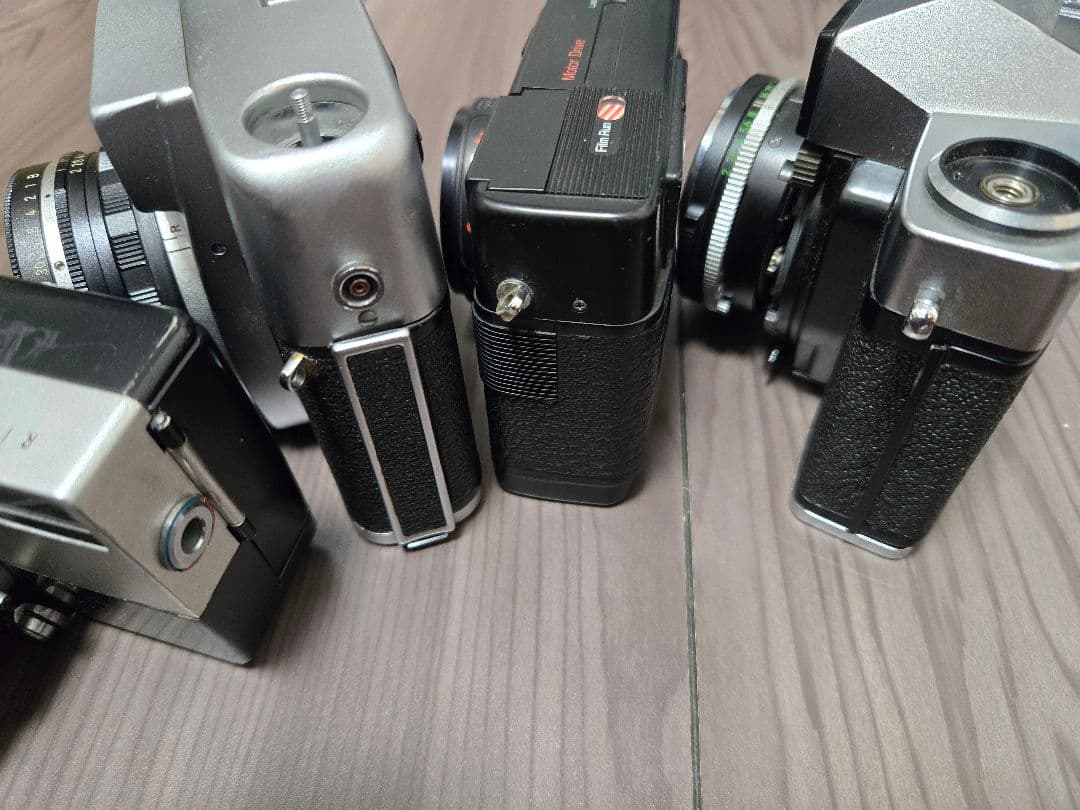 希少NikonRICOHHANIMEXTOPCONヴィンテージフィルムカメラ4点