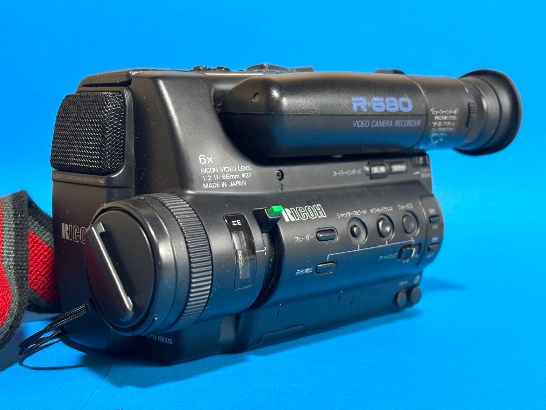 Ricoh R-680 8ミリビデオカメラ本体　付属品