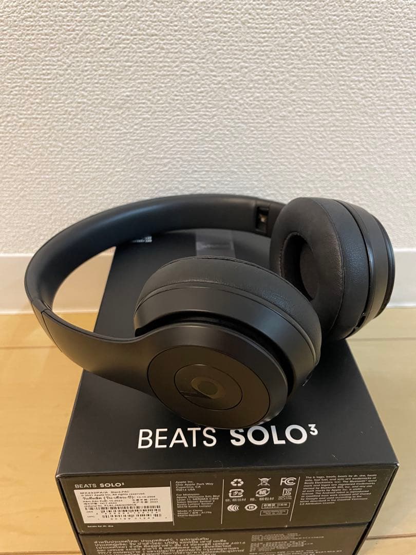 BEATS SOLO 3 ワイヤレスヘッドホン ブラック