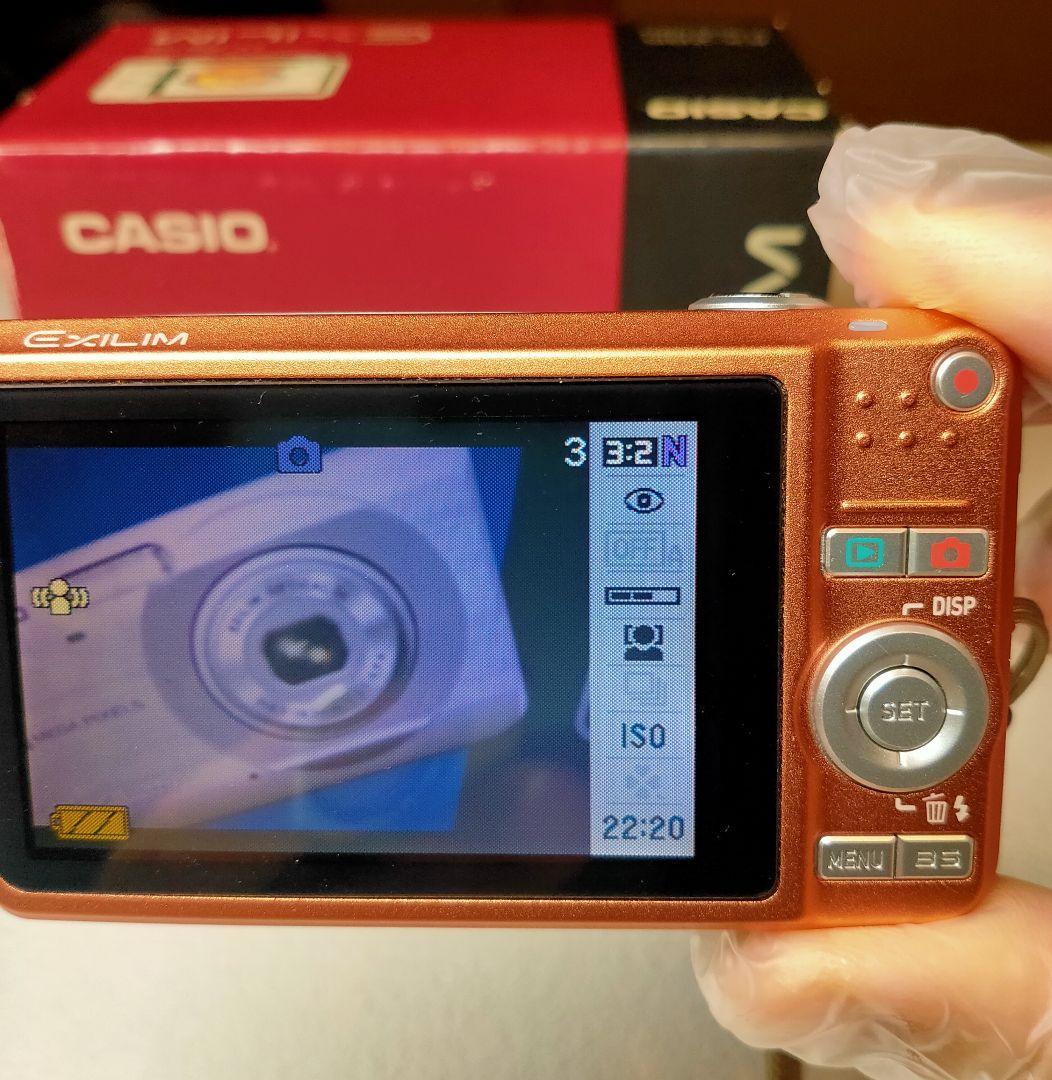 ★完動品★CASIO EXILIM EX-Z85 オレンジ コンパクトデジカメ