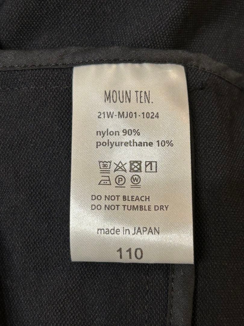 MOUN TEN. セットアップ 110
