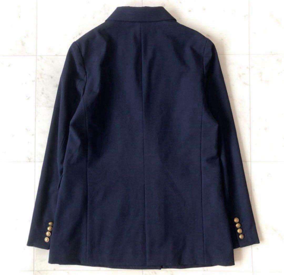 プラステ PLST ダブルブレストジャケット 紺ブレ 金釦 ブレザー ネイビー