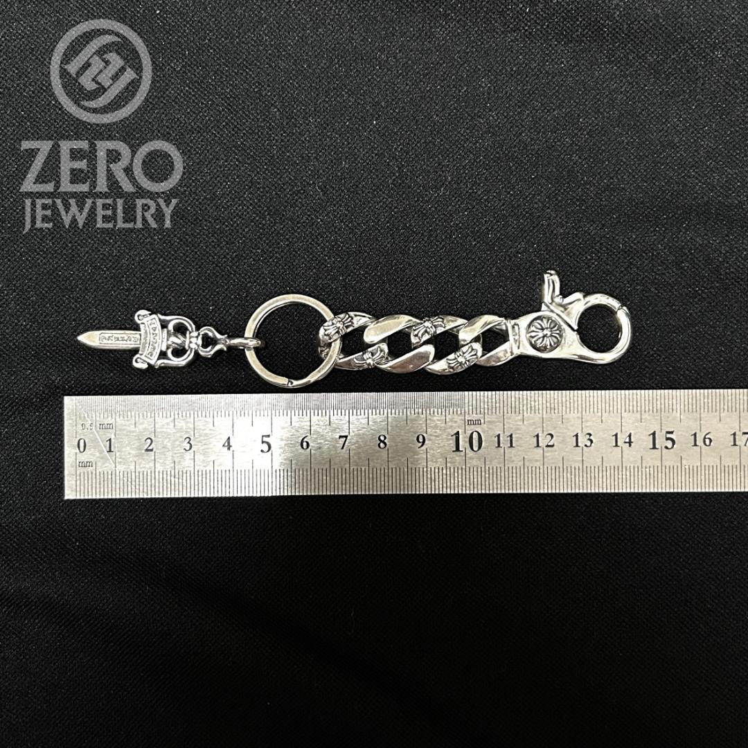 【★即日発送★】ダガー　キーリング　シルバー