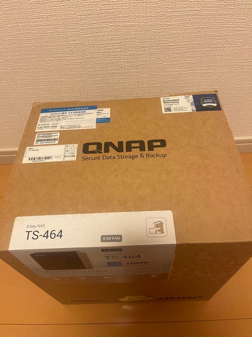 「ZENOVATE SHOP」【新品未使用】QNAP TS-464-8G