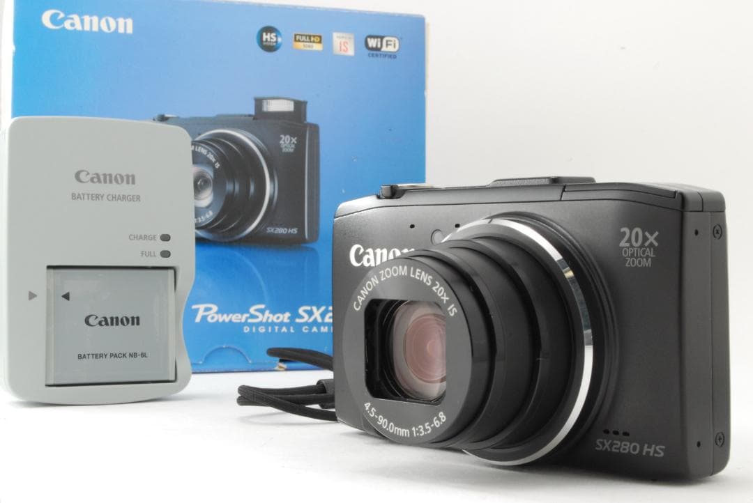 Canon PowerShot SX280 HS 本体と付属品 動作確認済