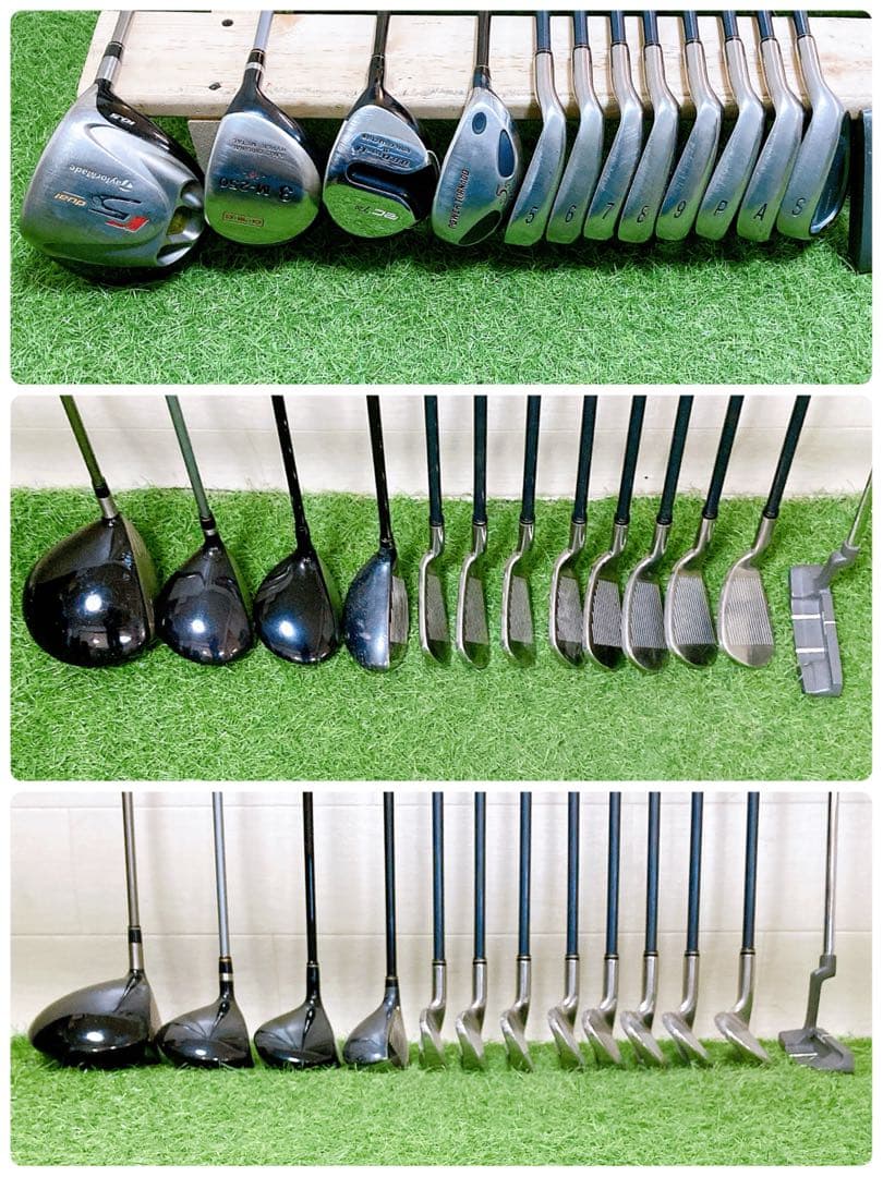 M4 テーラーメイド　初心者オススメ　ゴルフ　クラブセット　メンズ　13本