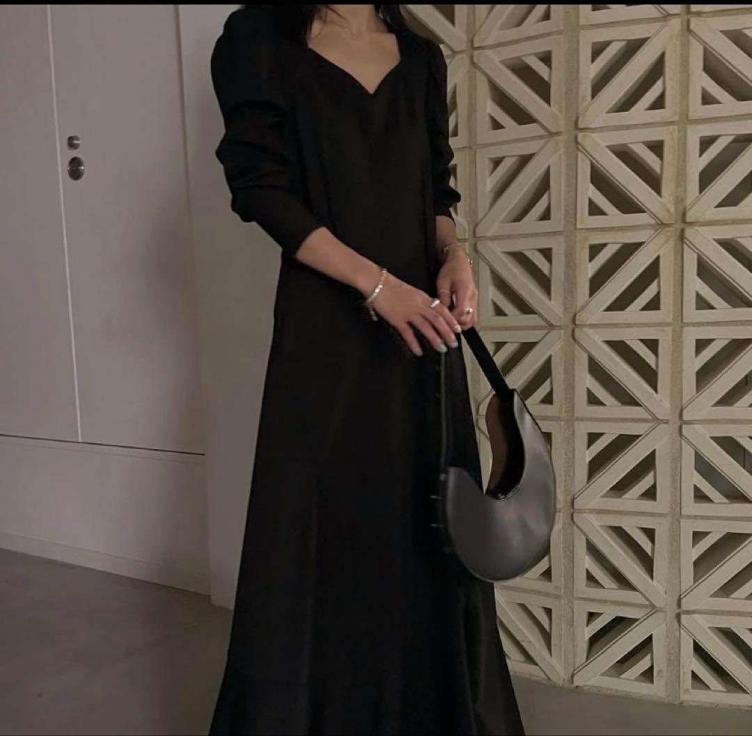 【Ameri VINTAGE】ワンピース ドレス マーメイド ブラック S