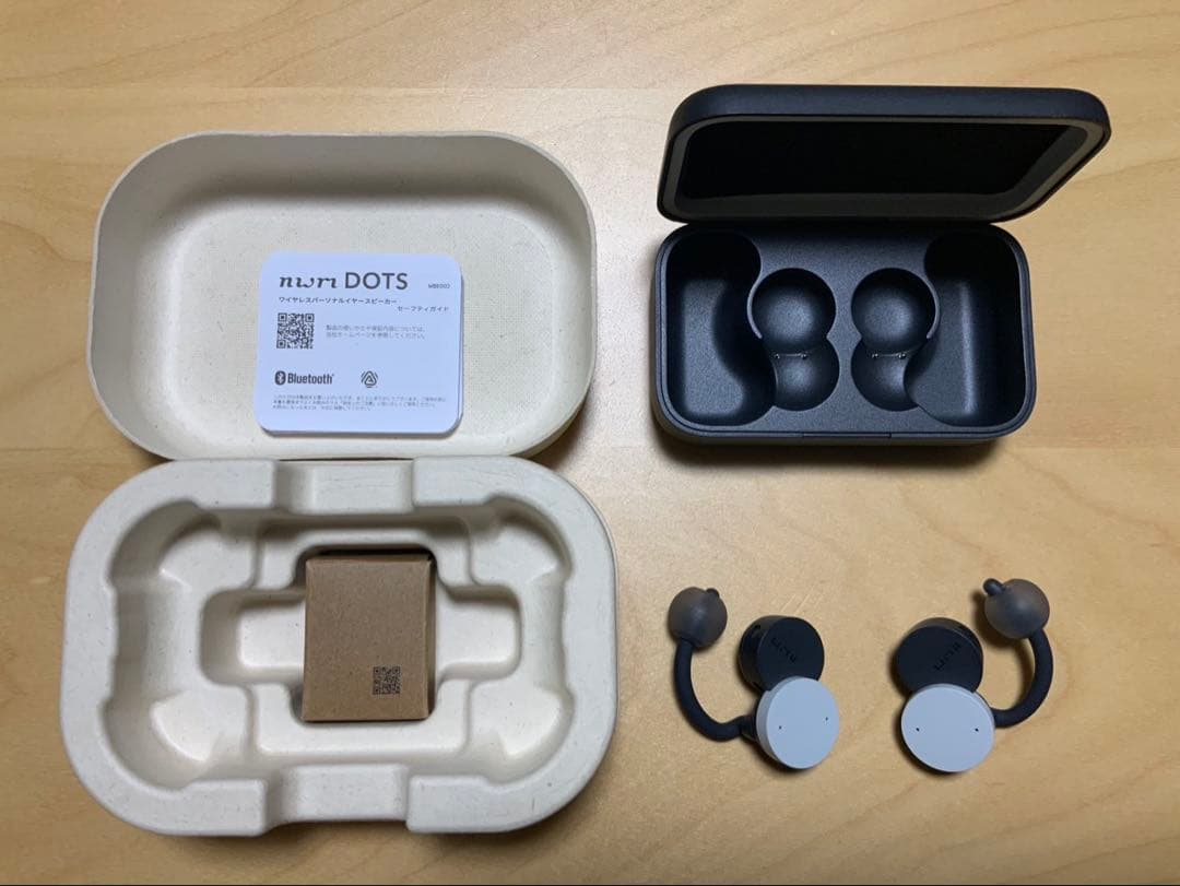 nwm (ヌーム)Dots オープンイヤー型 完全ワイヤレス 耳スピーカー