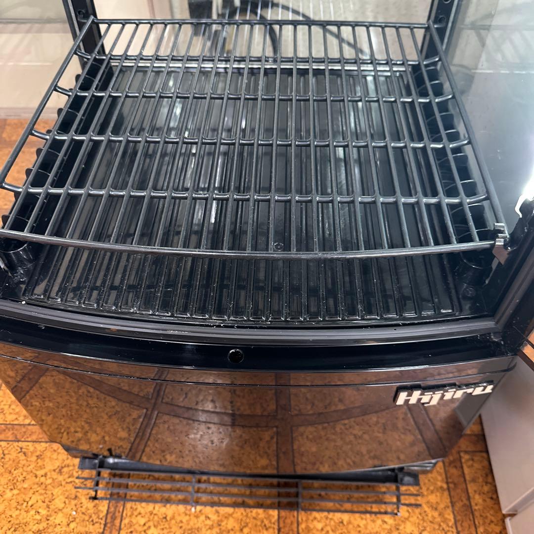 ノンフロン冷蔵ショーケース　100L ブラック 　HJR-URK100BK